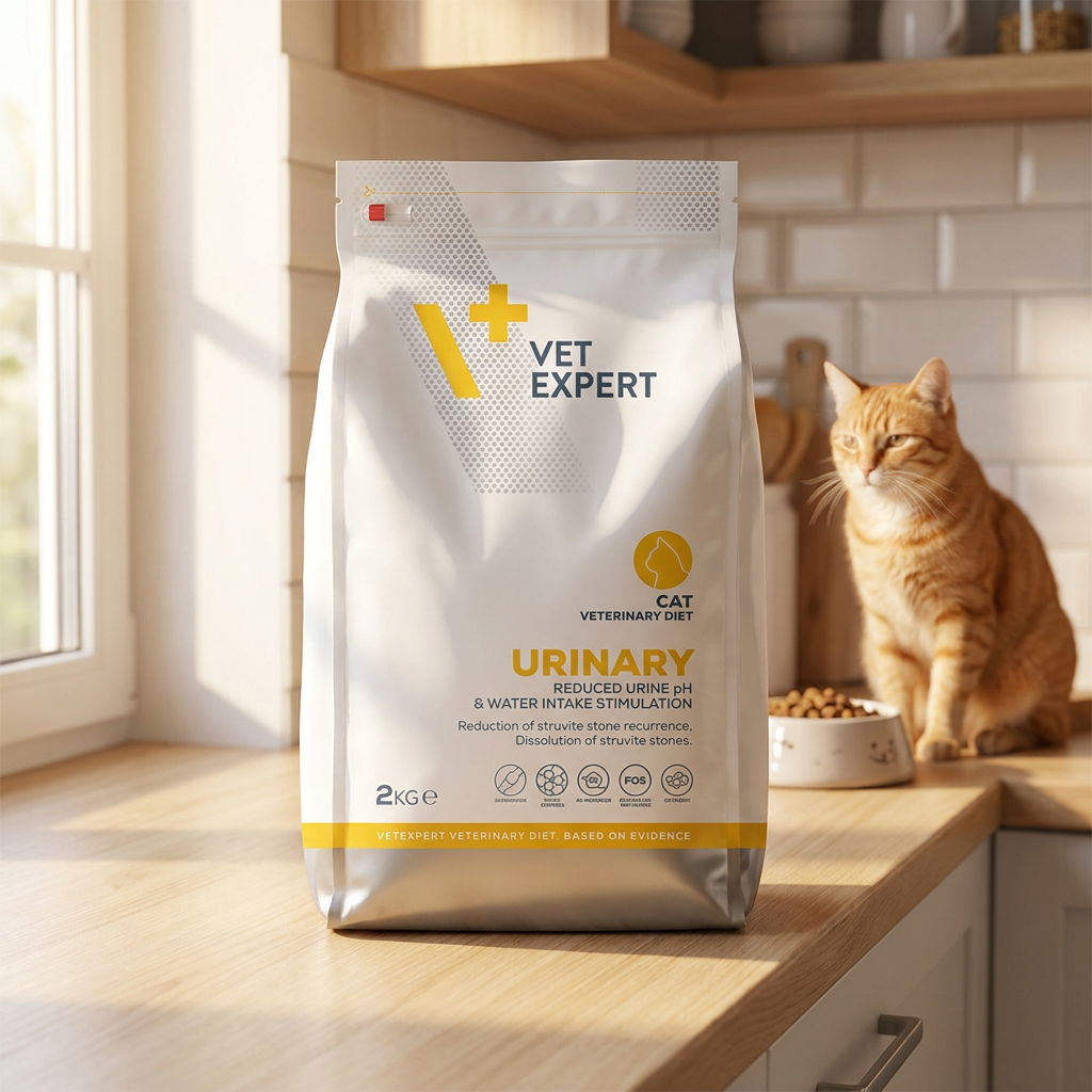 Vet Expert 4T Veterinary Diet Cat Urinary 2 kg – sucha karma dla kotów na drogi moczowe