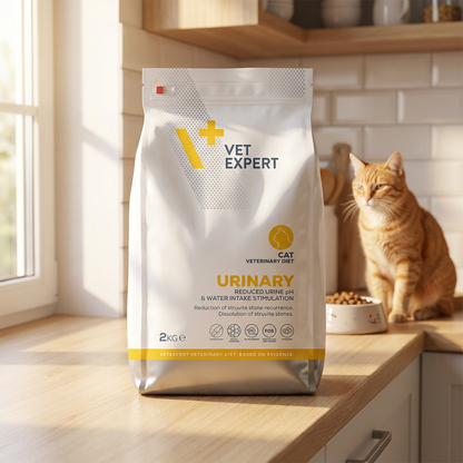 Vet Expert 4T Veterinary Diet Cat Urinary 2 kg – sucha karma dla kotów na drogi moczowe
