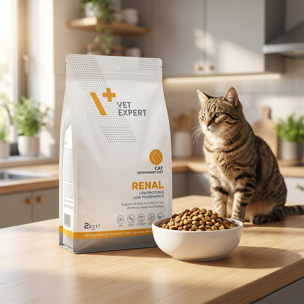 Vet Expert Veterinary Diet Renal Cat 2 kg – sucha karma weterynaryjna dla kota na nerki