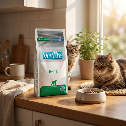 Farmina Vet Life Renal sucha karma dla kota na nerki 2 kg – dieta weterynaryjna, kurczak