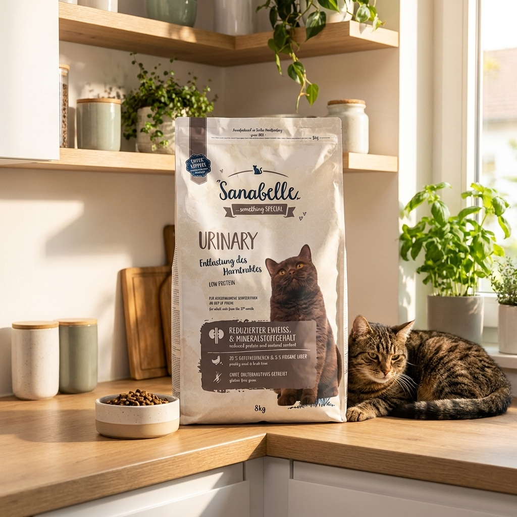 Sanabelle Care Urinary karma sucha dla kota 8 kg – bezzbożowa, z kurczakiem