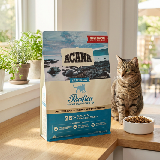 Acana Pacifica sucha karma dla kota 1,8 kg – bezzbożowa, z rybami, dla kotów i kociąt