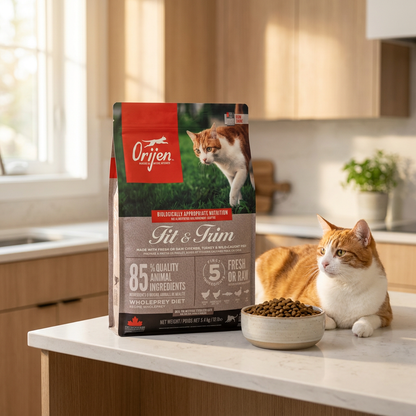 Orijen Fit & Trim sucha karma dla kota z nadwagą 5,4 kg – bezzbożowa, kurczak