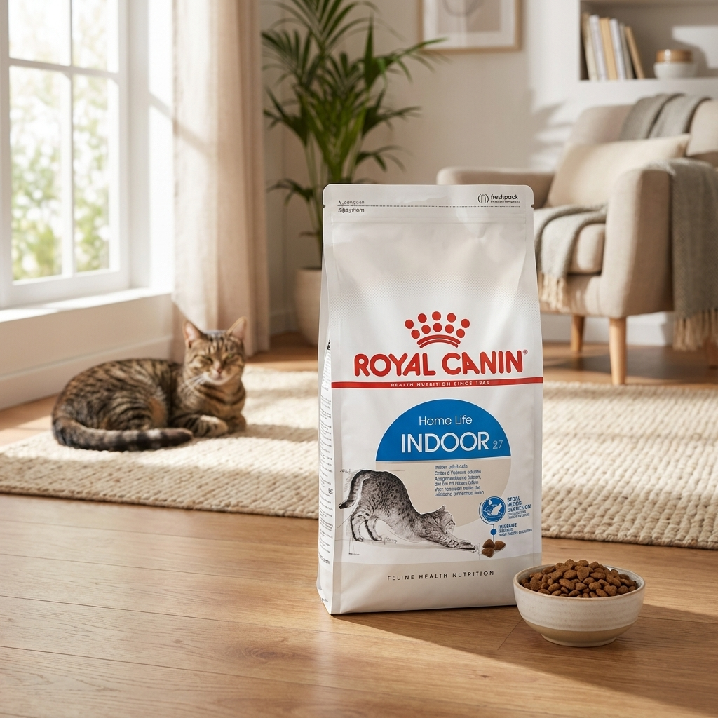 Royal Canin Indoor 27 sucha karma dla kota 4 kg – dla dorosłych kotów domowych, kurczak