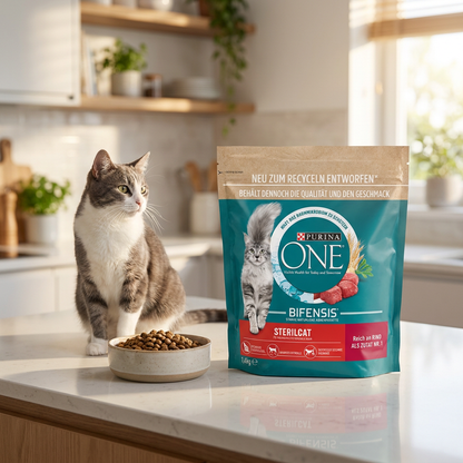 Purina ONE Sterilcat Bifensis sucha karma dla kotów sterylizowanych 750 g – wołowina