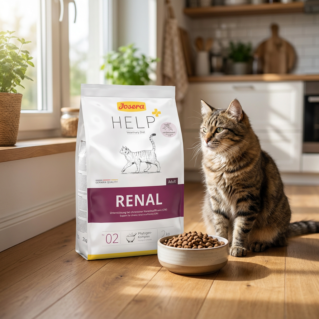 Josera Help Renal sucha karma dla kotów z niewydolnością nerek 2 kg – bezzbożowa, drób