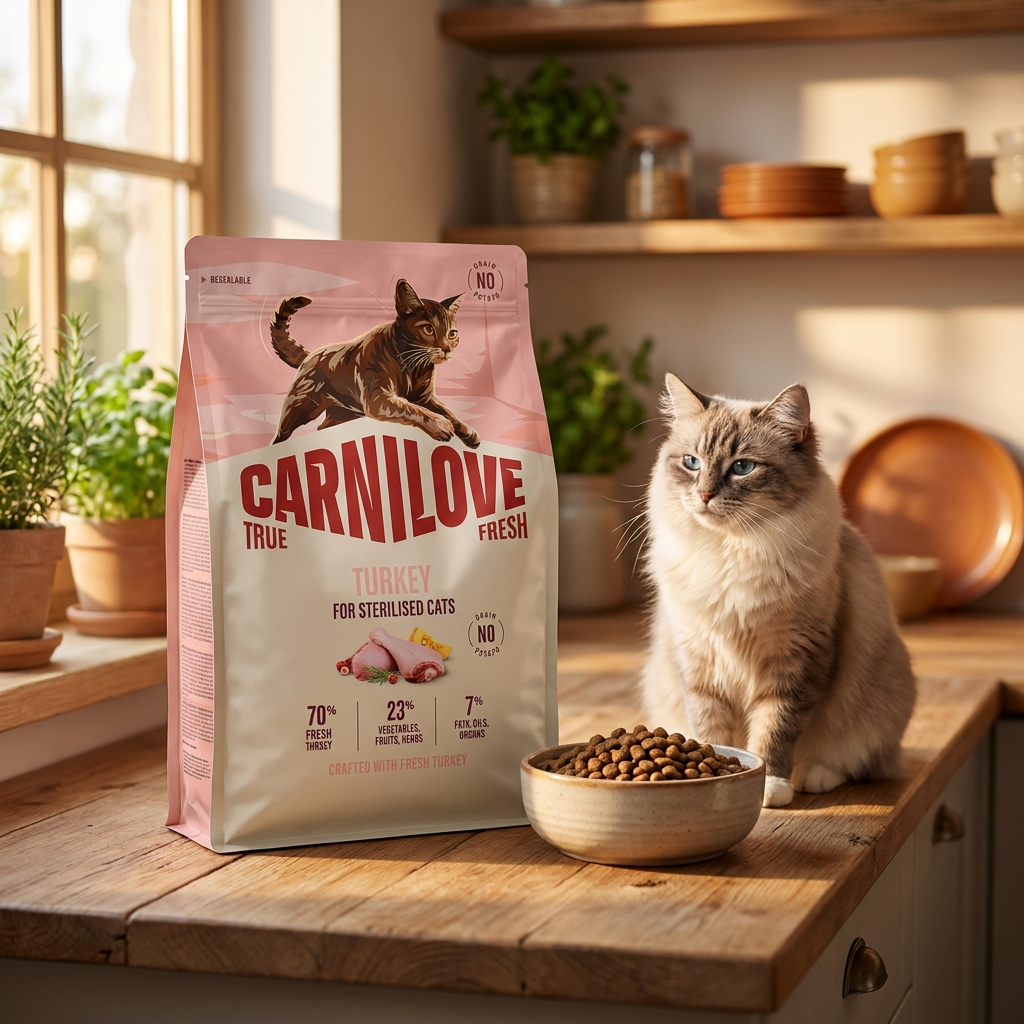 Carnilove True Fresh sucha karma dla kotów sterylizowanych 2 kg bezzbożowa – indyk