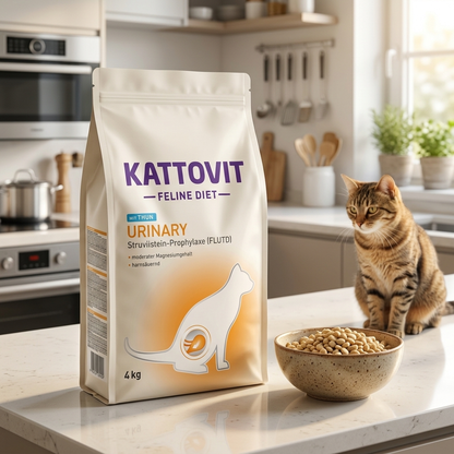 Kattovit Feline Diet Urinary sucha karma dla kota 4 kg na drogi moczowe – tuńczyk