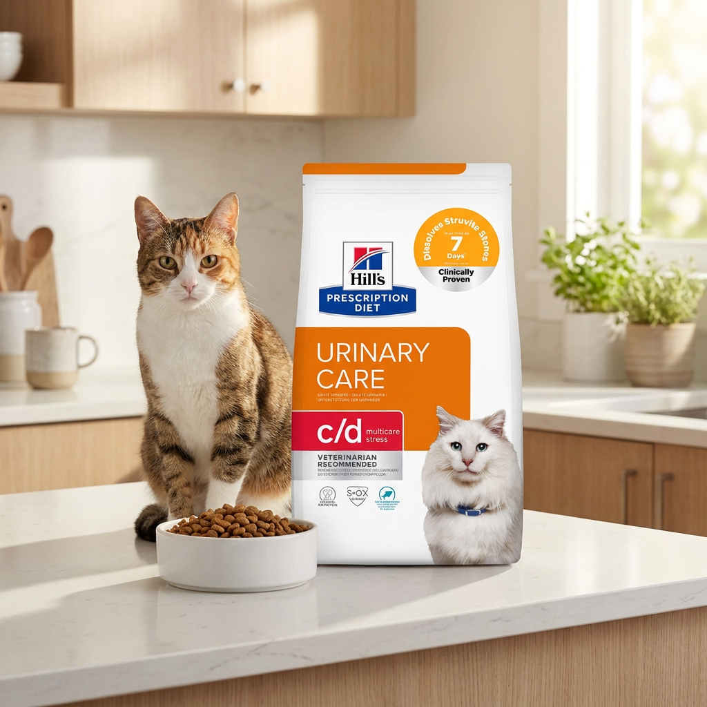 Hill's Prescription Diet c/d Urinary Care Stress sucha karma dla kota 3 kg – kurczak