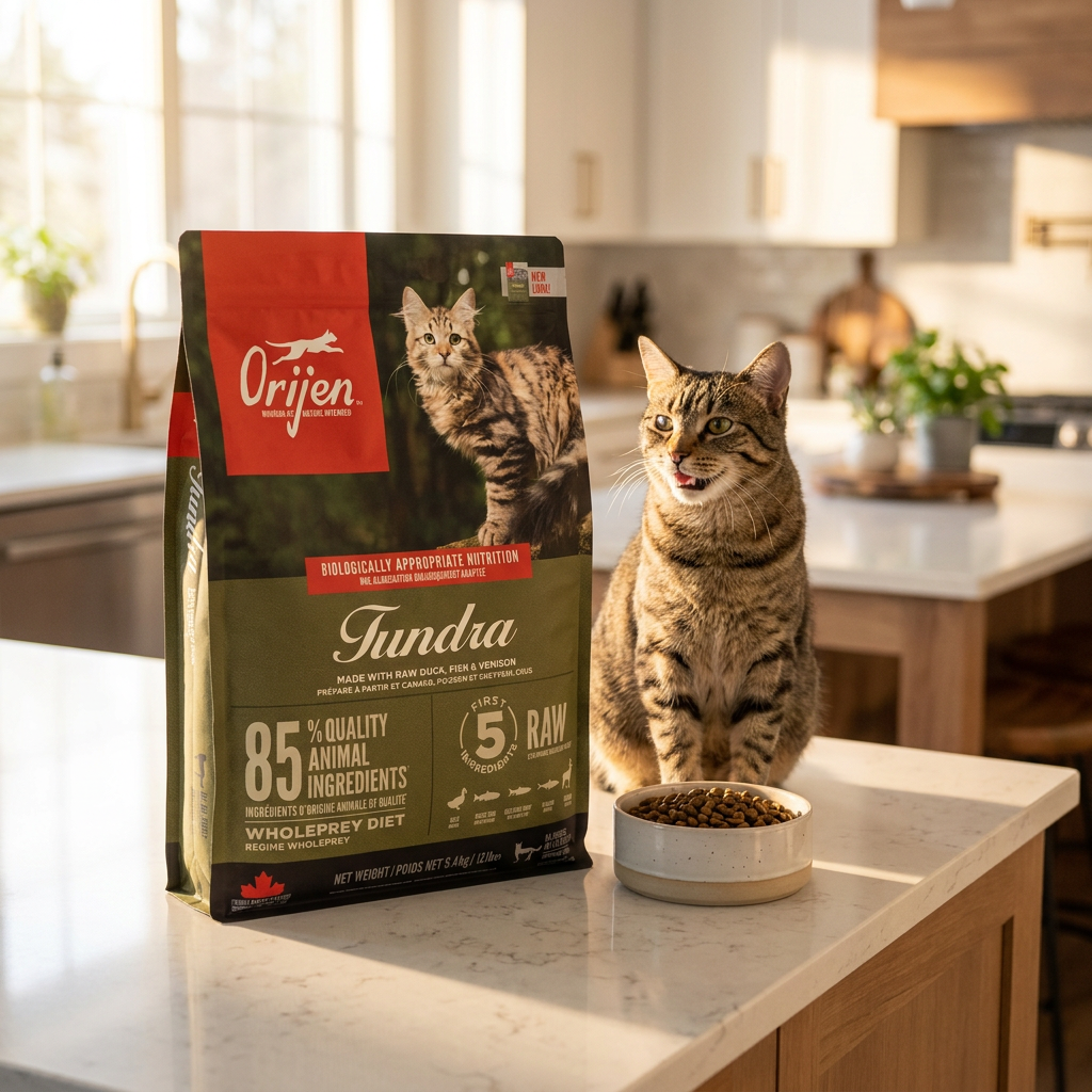 Orijen Tundra sucha karma dla kota 5,4 kg bezzbożowa z dziczyzną i rybami – Cat Tundra