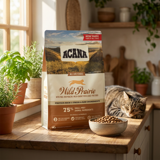 Acana Wild Prairie Cat karma sucha dla kota 1,8 kg – bezzbożowa, z kurczakiem i indykiem