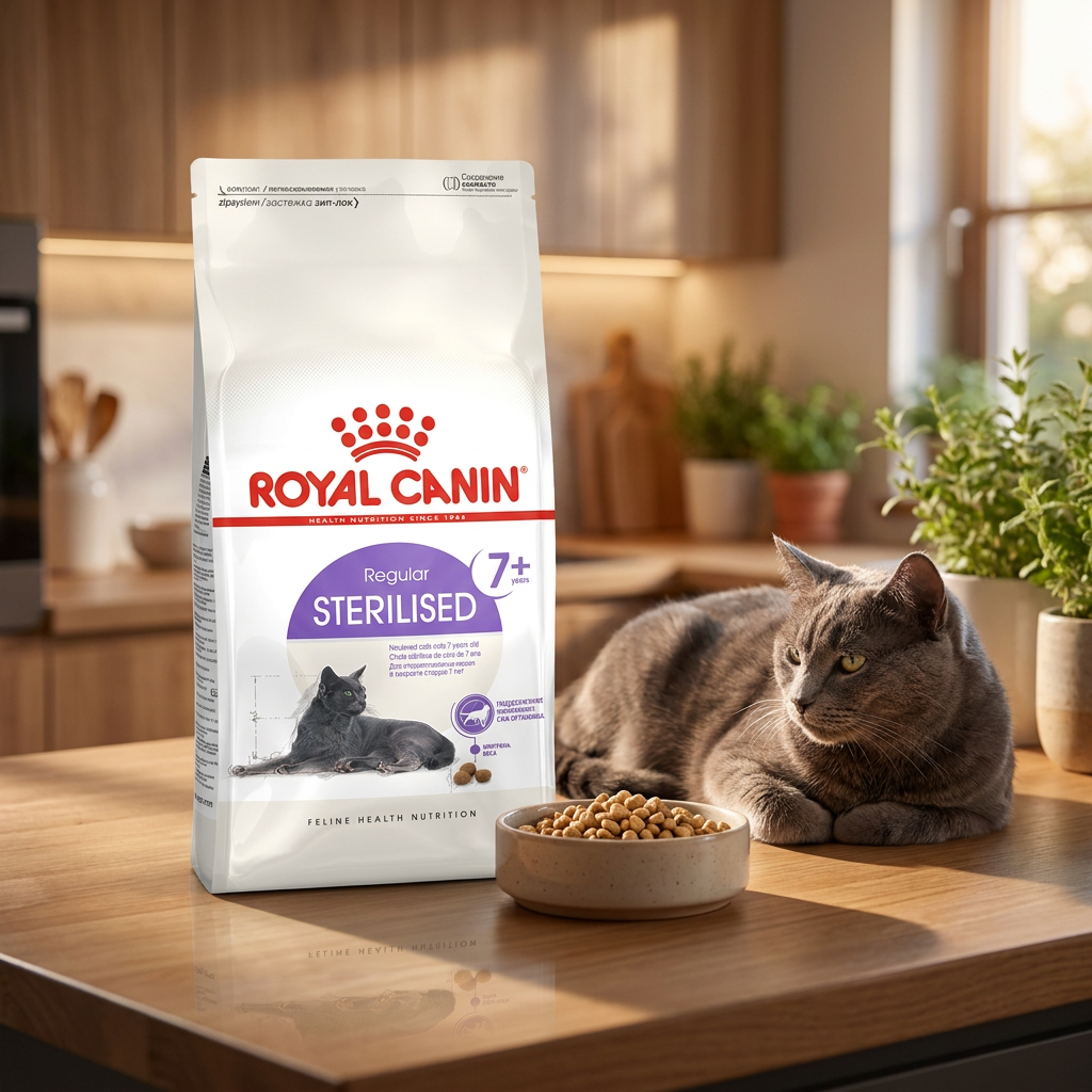 Royal Canin Sterilised 7+ sucha karma dla kota sterylizowanego 10 kg – dla kotów starszych