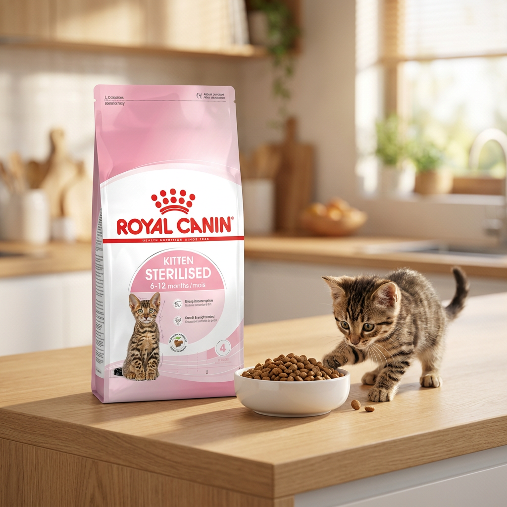Royal Canin Kitten Sterilised sucha karma dla kociąt po sterylizacji 6–12 miesięcy – 3,5 kg