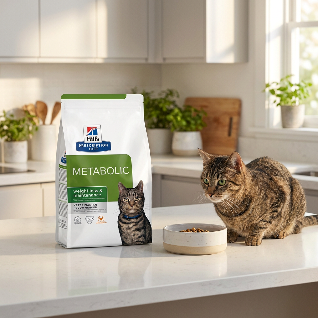 Hill's Prescription Diet Metabolic sucha karma dla kota z nadwagą 1,5 kg – kurczak