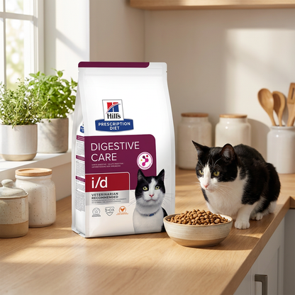 Hill's Prescription Diet i/d karma weterynaryjna dla kota 3 kg z prebiotykami – kurczak