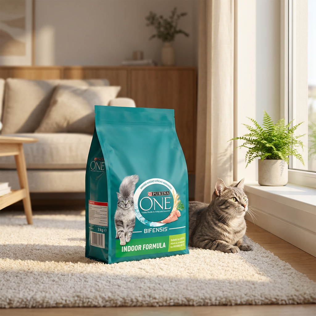 Purina ONE Bifensis Indoor sucha karma dla kotów z indykiem 3 kg – dla kotów domowych
