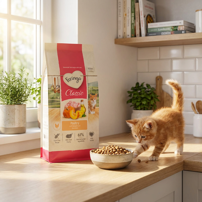 Feringa Kitten Classic sucha karma dla kociąt bezzbożowa 2 kg – drób