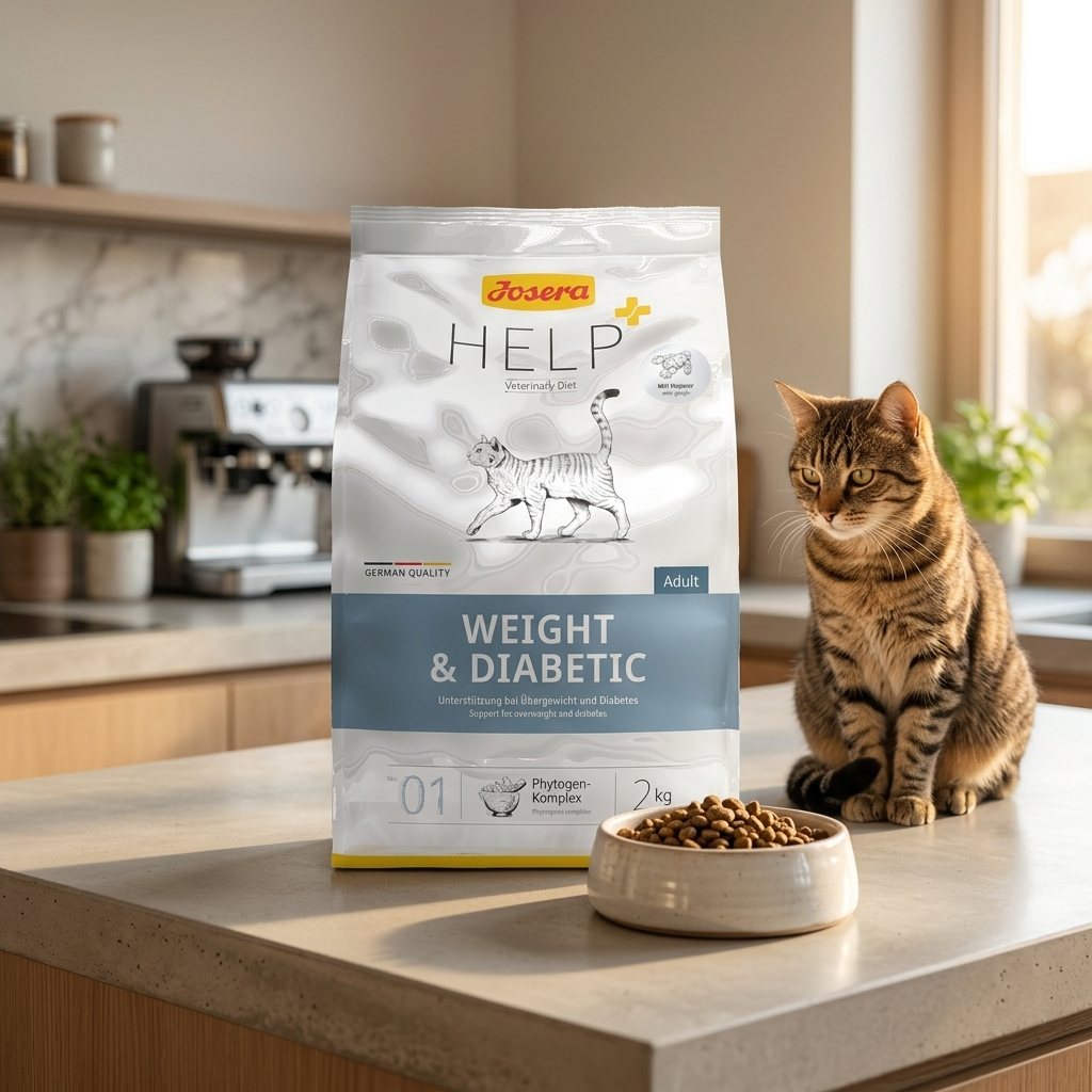 Josera Help Weight & Diabetic sucha karma dla kota z cukrzycą i nadwagą 2 kg – drób