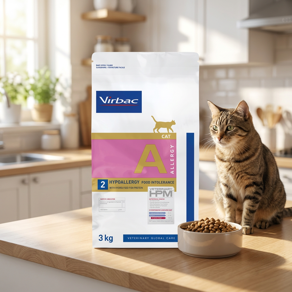 Virbac Veterinary HPM Cat sucha karma hipoalergiczna dla kota dorosłego 3 kg – ryba
