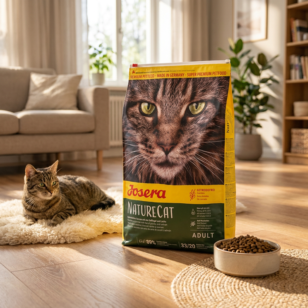 Josera NatureCat sucha karma bezzbożowa dla kota 10 kg – z drobiem i łososiem, adult