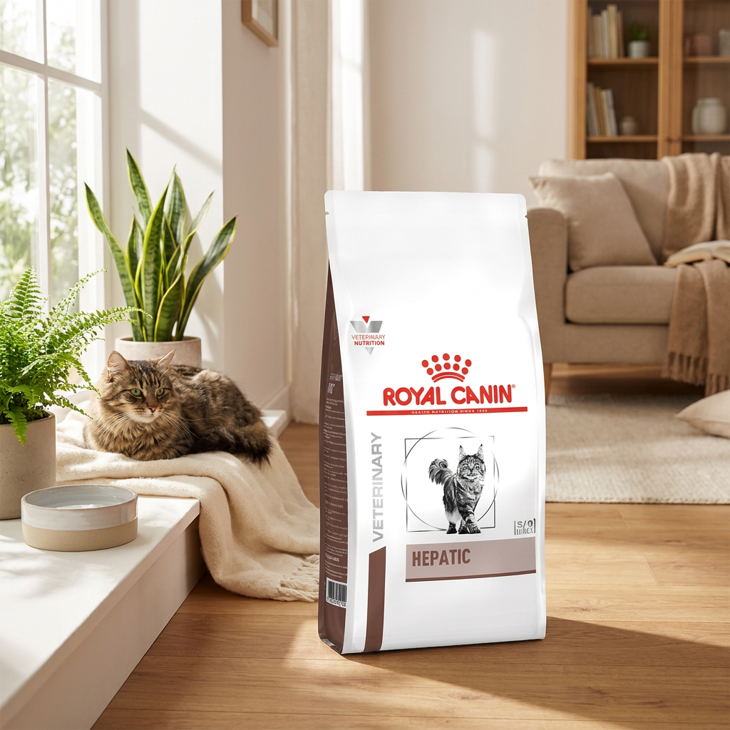 Royal Canin Hepatic Feline 4 kg sucha karma dla kotów z niewydolnością wątroby – mix smaków