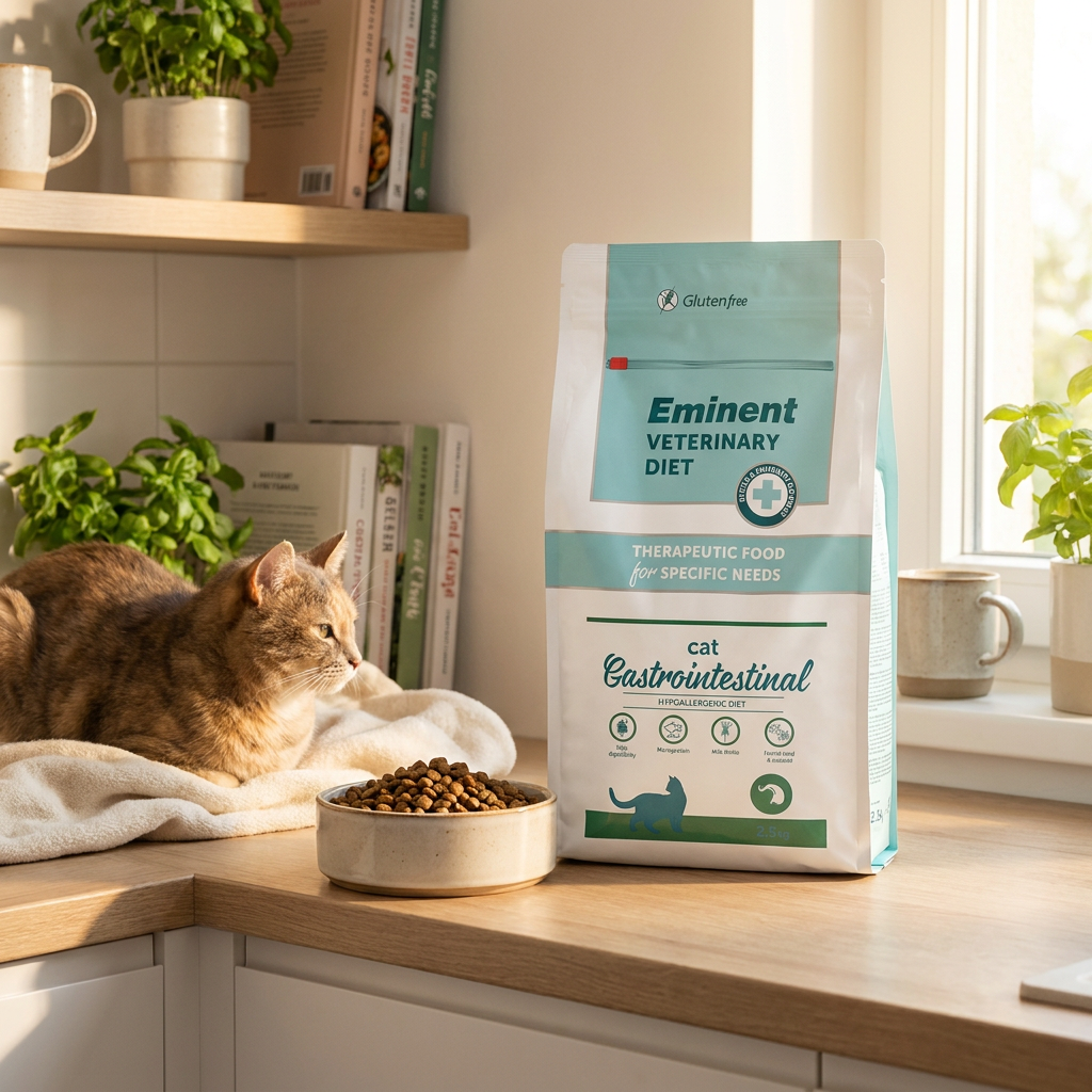 Eminent Vet Diet sucha karma hipoalergiczna dla kota 2,5 kg – gastro, z łososiem