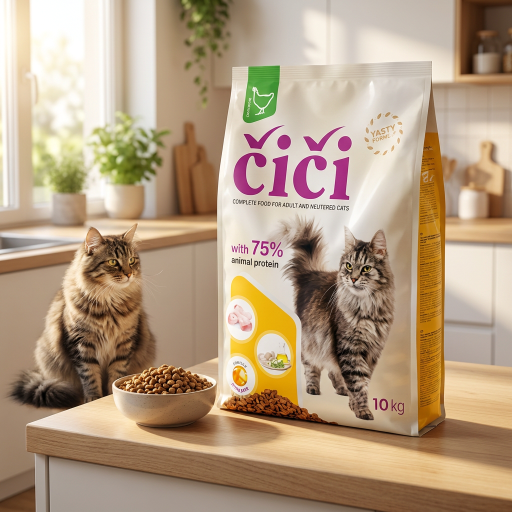 Eminent sucha karma dla kota z kurczakiem 10 kg – dla dorosłych i wykastrowanych kotów