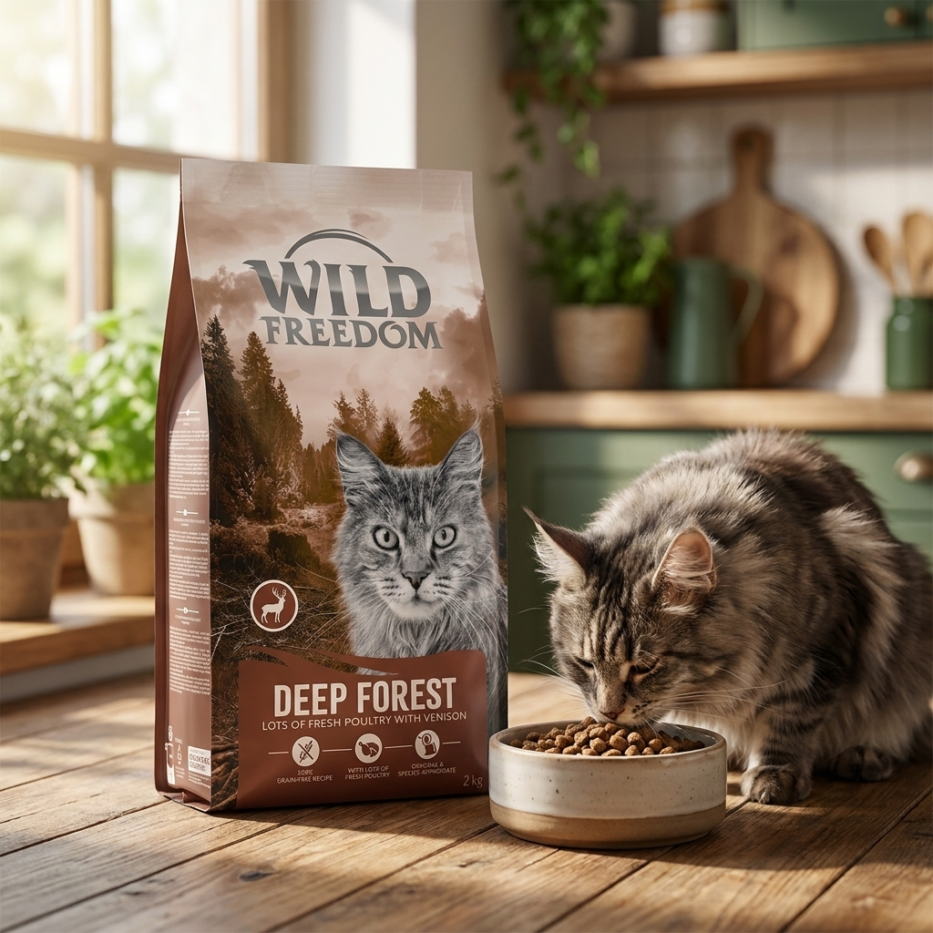 Wild Freedom Adult Deep Forest sucha karma dla kota z jeleniem 2 kg – bezzbożowa