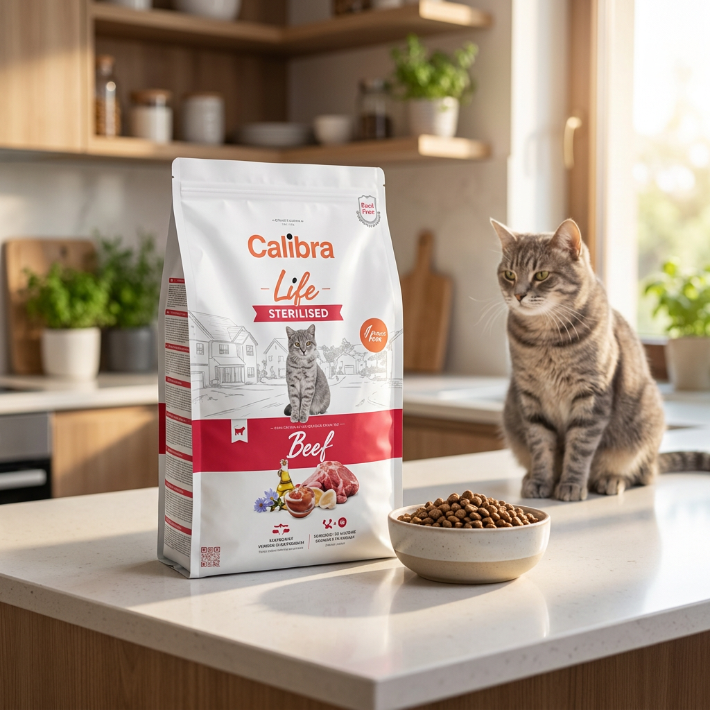 Calibra Cat Life Sterilised sucha karma dla kota sterylizowanego 6 kg – wołowina