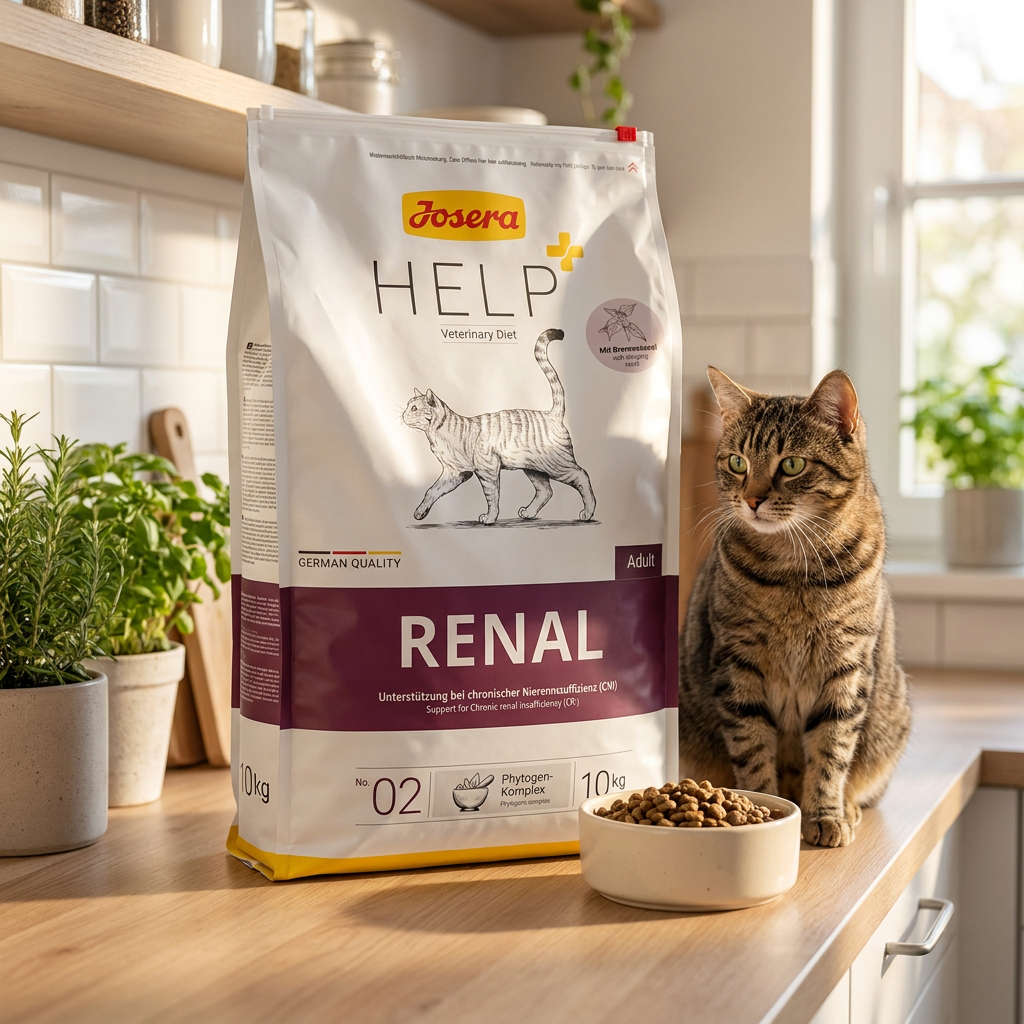 Josera Help Renal Cat sucha karma dla kota z niewydolnością nerek 10 kg – drób, bezzbożowa