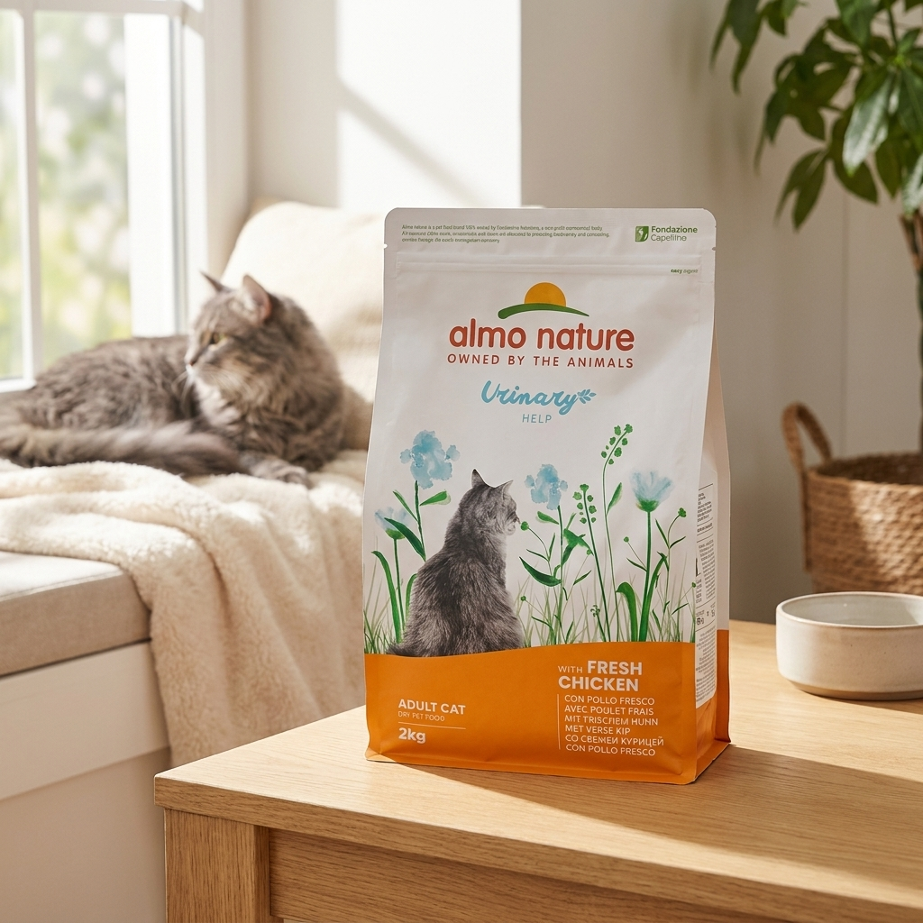 Almo Nature Functional Urinary sucha karma dla kota z kurczakiem 2 kg – układ moczowy