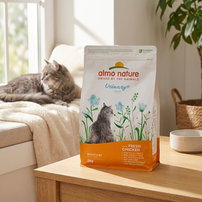 Almo Nature Functional Urinary sucha karma dla kota z kurczakiem 2 kg – układ moczowy