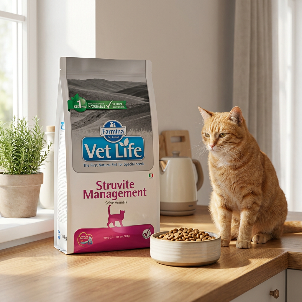 Farmina Vet Life Struvite Management sucha karma dla kota 10 kg – dieta na drogi moczowe