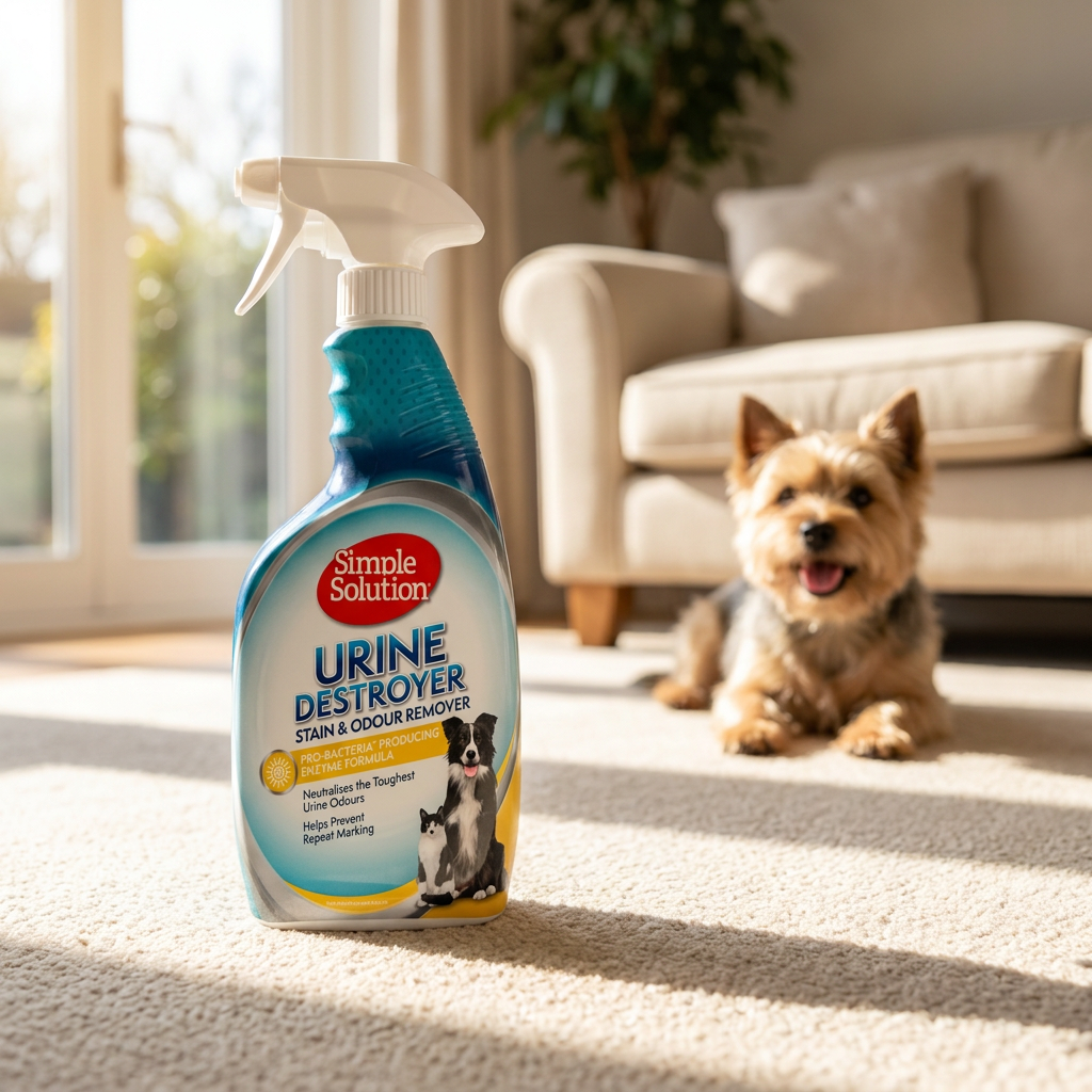 Simple Solution Urine Destroyer 1000 ml – neutralizator zapachu moczu psa, emulsja
