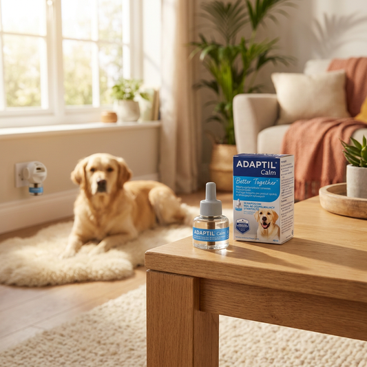 Adaptil Calm wkład uzupełniający 48 ml – feromony uspokajające dla psów na 30 dni