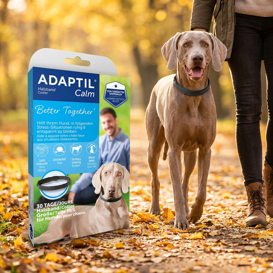 Adaptil obroża uspokajająca z feromonami dla psa 70 cm, do 50 kg – rozmiar M/L