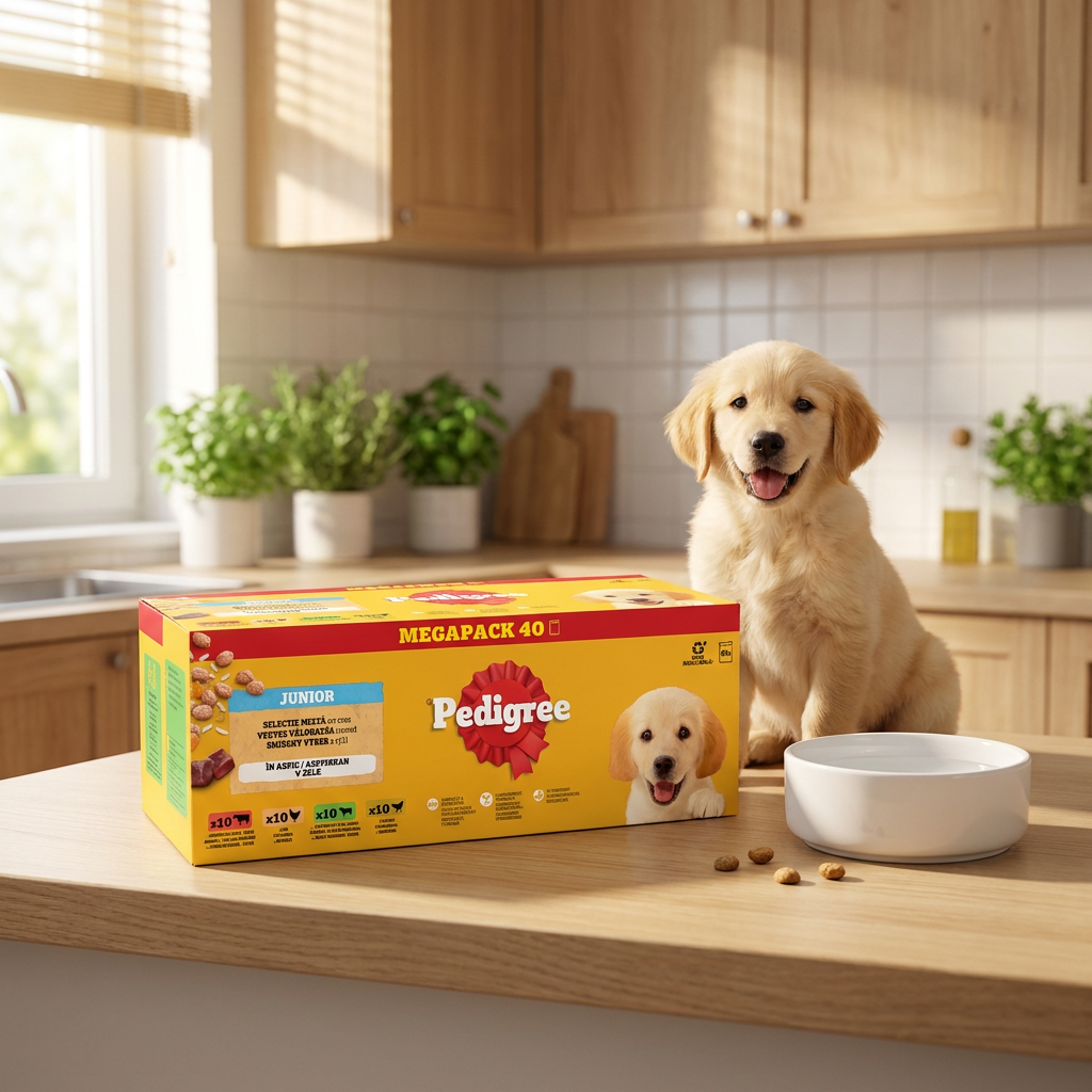 PEDIGREE Junior mokra karma dla szczeniąt w saszetkach 40 x 100 g – mix smaków