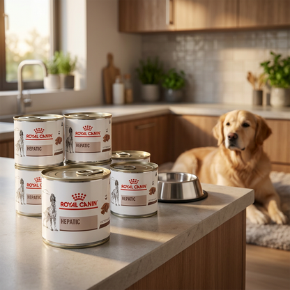 Royal Canin Veterinary Hepatic mokra karma dla psa 6x200 g – pasztet na wątrobę