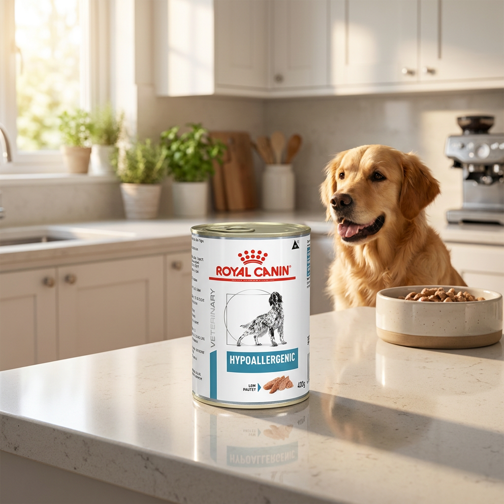 Royal Canin Hypoallergenic DR21 mokra karma dla psa z alergią pokarmową 400 g – puszka