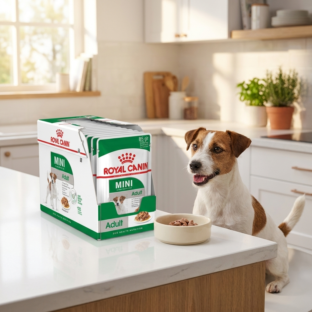 Royal Canin Mini Adult karma mokra dla psa małych ras w sosie 85 g – saszetka
