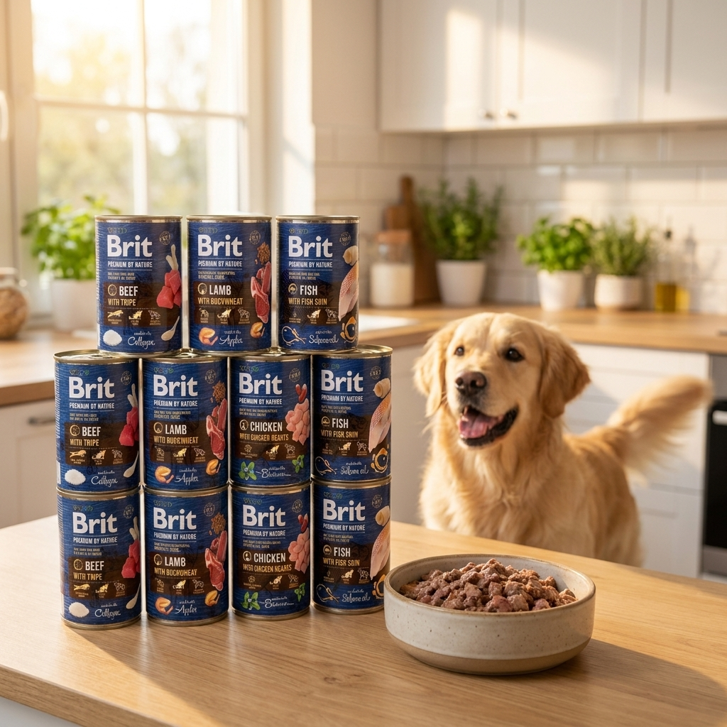 BRIT Premium by Nature mokra karma dla psa 12x400 g – bezzbożowy pasztet, mix smaków