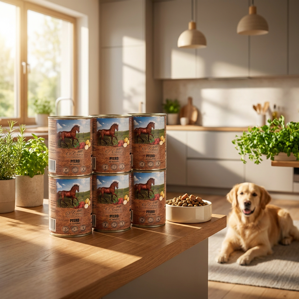 O'Canis mokra karma dla psa konina z ziemniakami 6 x 800 g – monobiałkowa, bezzbożowa