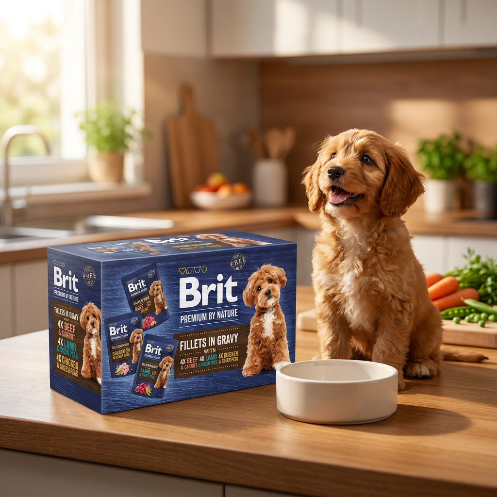 BRIT Premium by Nature mokra karma dla psa w sosie 12x85 g – bezzbożowa, mix smaków