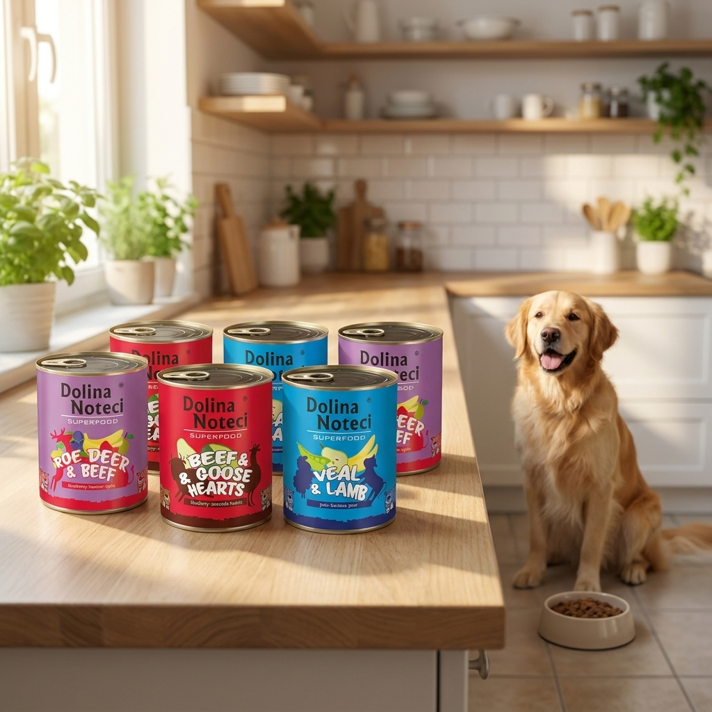 Dolina Noteci Superfood mokra karma dla psa bezzbożowa 6 x 800 g – kangur i wołowina