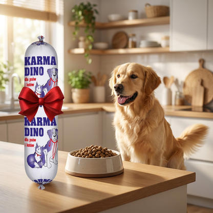 AZOR Baton DINO karma mokra dla psa 1 kg – wieprzowina, dla wszystkich ras i wieku