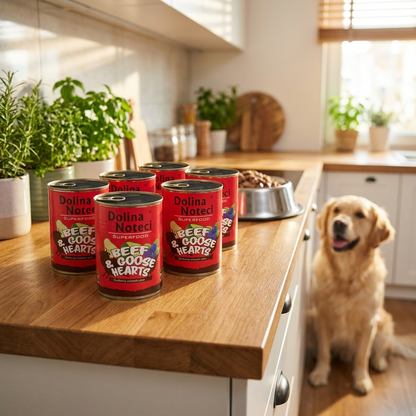 Dolina Noteci Superfood mokra karma dla psa 6 x 400 g bezzbożowa – wołowina z gęsią