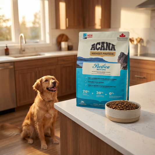 Acana Highest Protein Pacifica sucha karma dla psa bezzbożowa z rybą 2 kg – wszystkie rasy