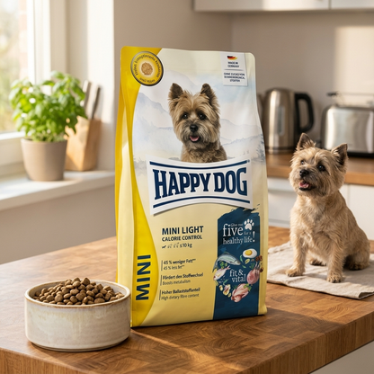 Happy Dog Mini Light Low Fat 4 kg – sucha karma dla psów małych ras z nadwagą