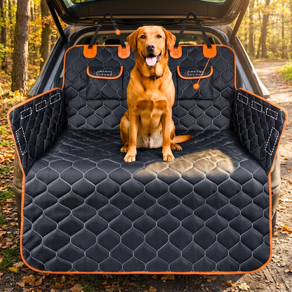 WS Mata do bagażnika dla psa 173 x 174 cm wodoodporna, do SUV i kombi – XL, czarna