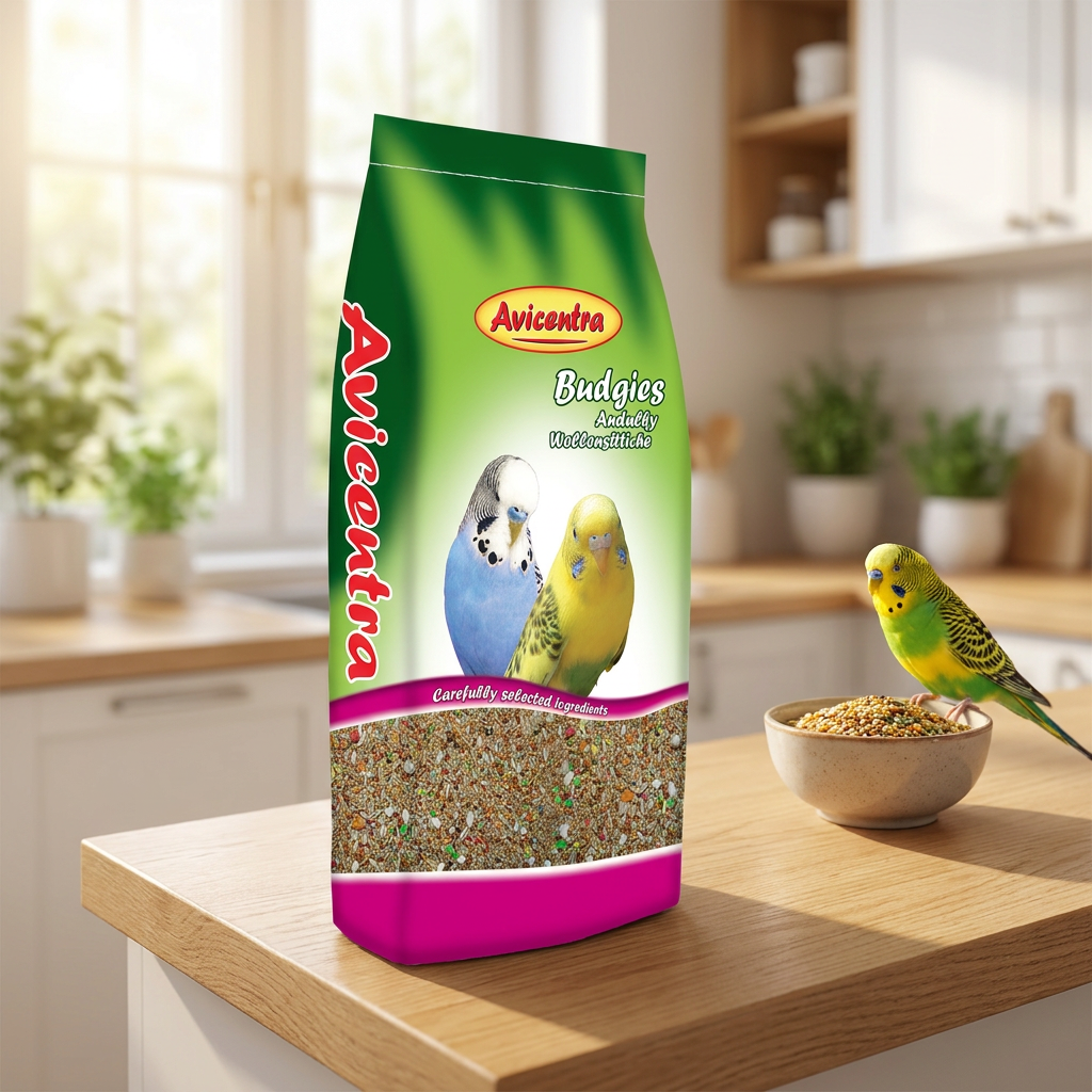 Avicentra Classic karma dla papużek falistych 20 kg – mieszanka prosa i owsa nagiego
